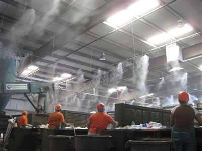 紡織廠造霧加濕